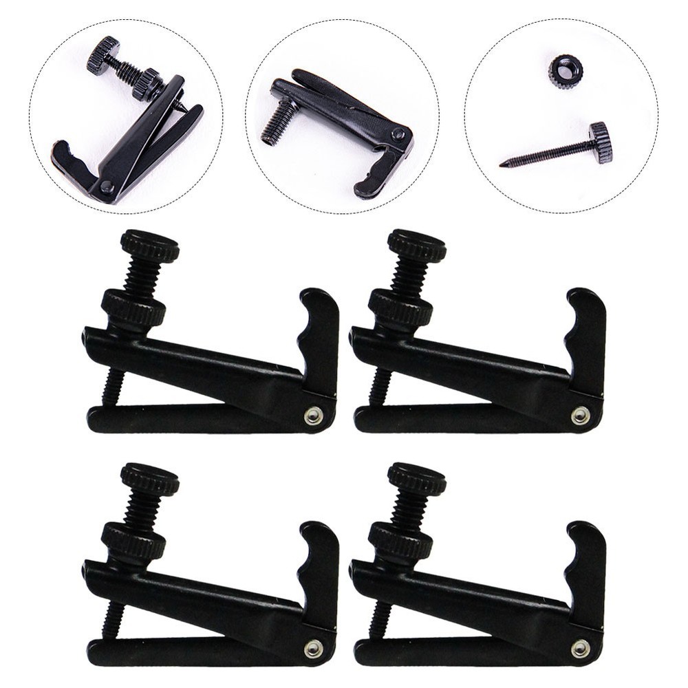 3 PCS Violin E String Fine Tuner Full Size Adjusters Replacement Tuners