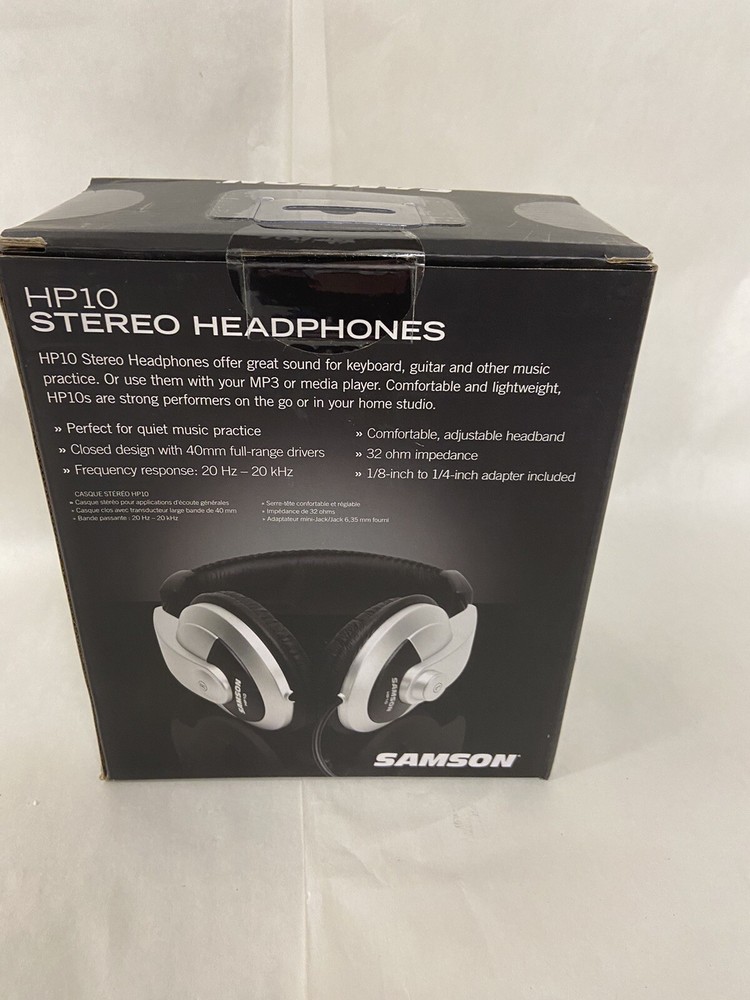 Samson HP10 Playback Headphones