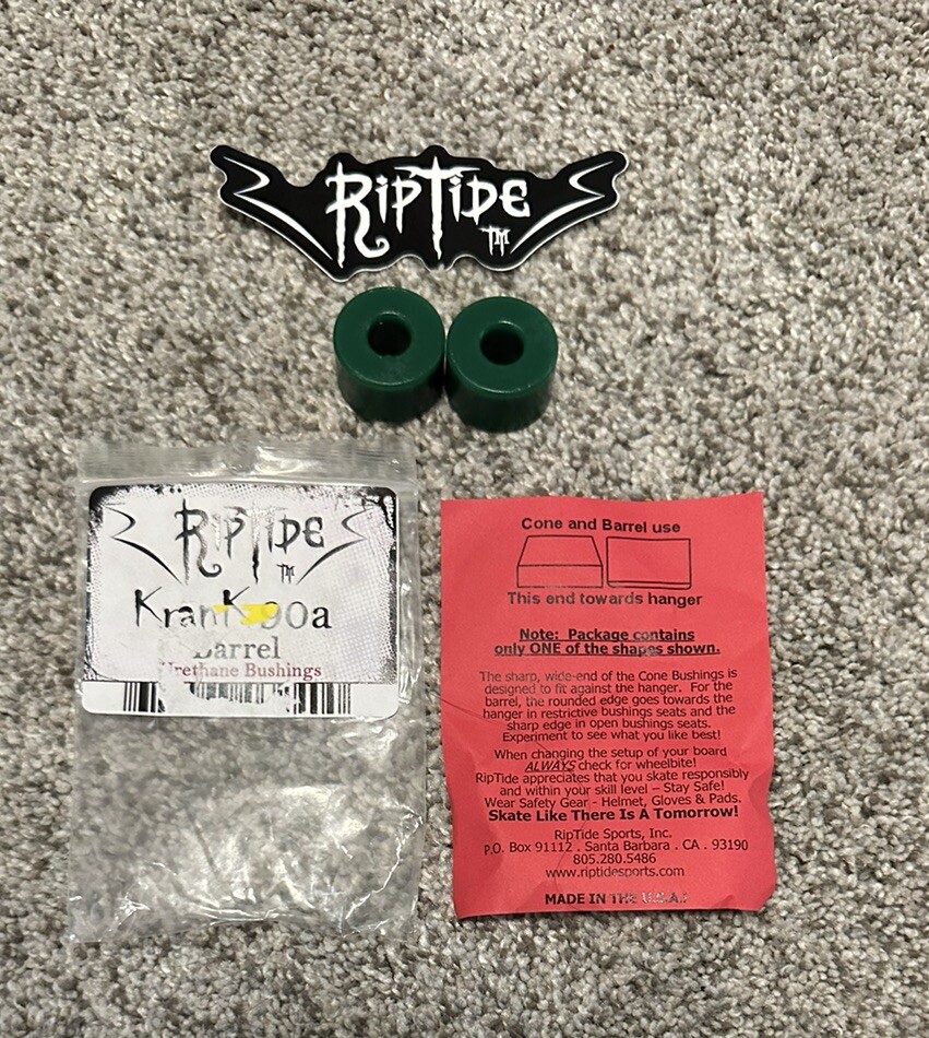 RipTide Krank Barrel Bushing 90a - Green (Set)