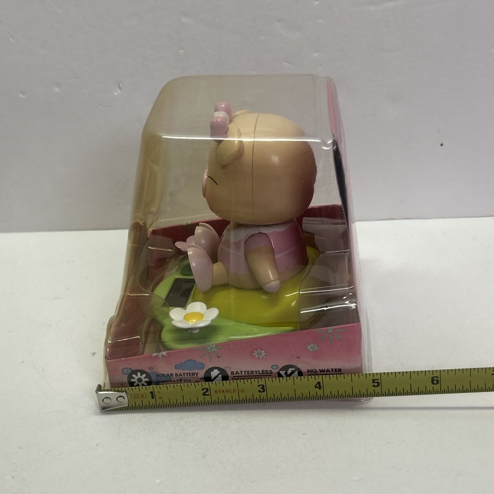 3 Toy Bobble Head Solar Clock