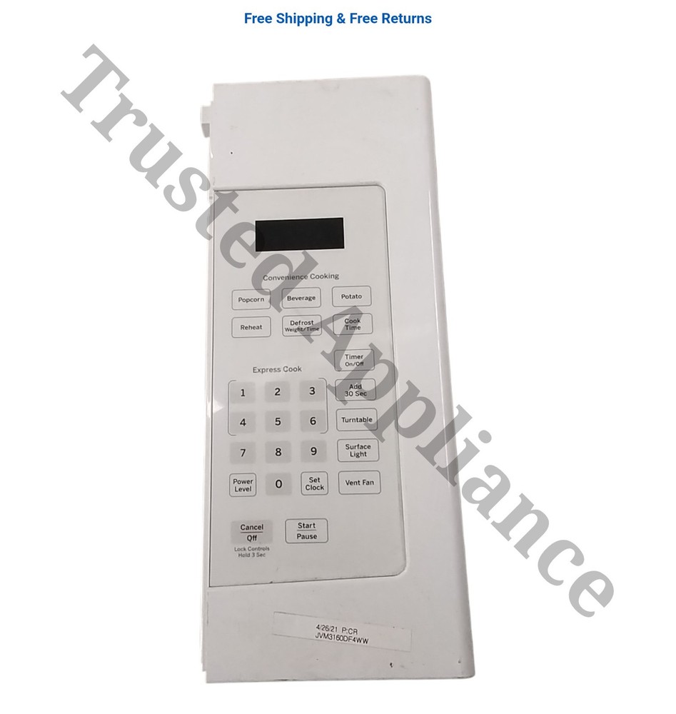 Microwave Control Panel Console EM044KXA-P00A White