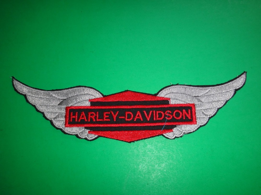 American Motorcycle HARLEY-DAVIDSON Machine Embroidered Patch