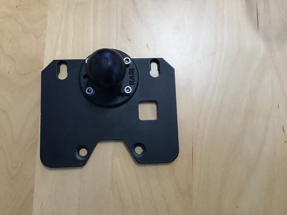 Cradle Support and RAM mount for Zebra Mobile Thermal Printer