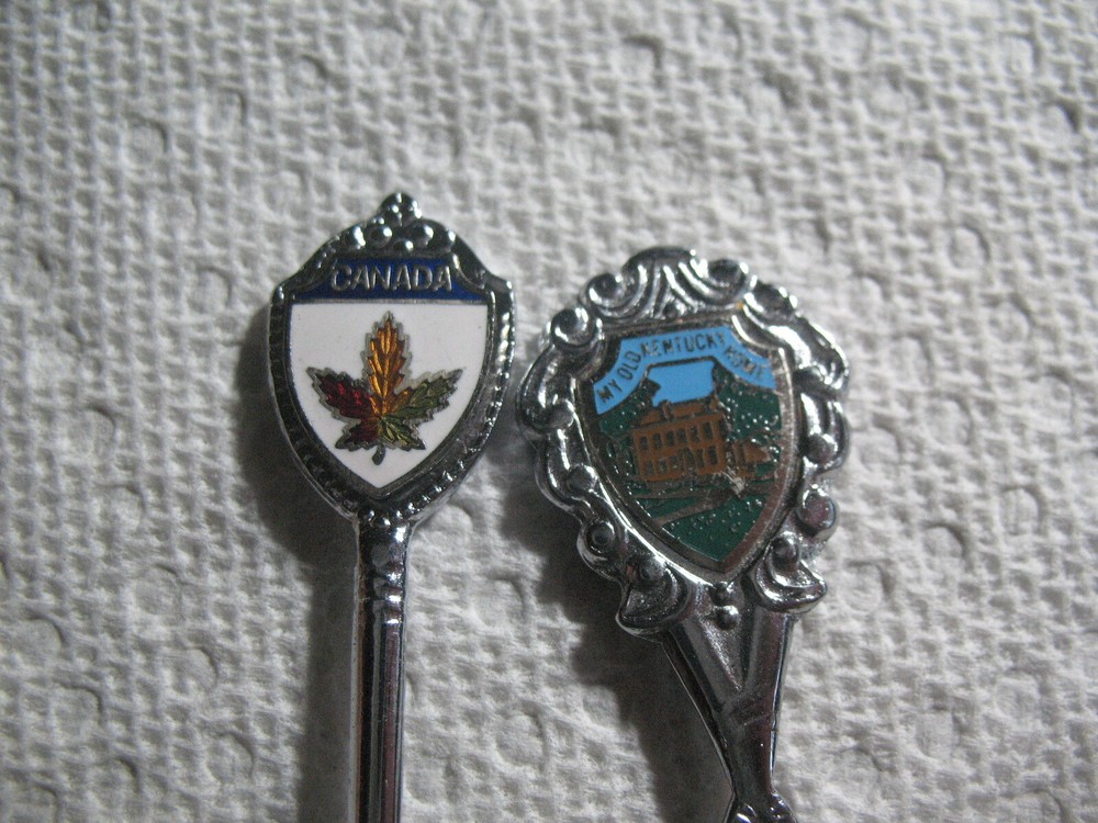 souvenir spoons lot