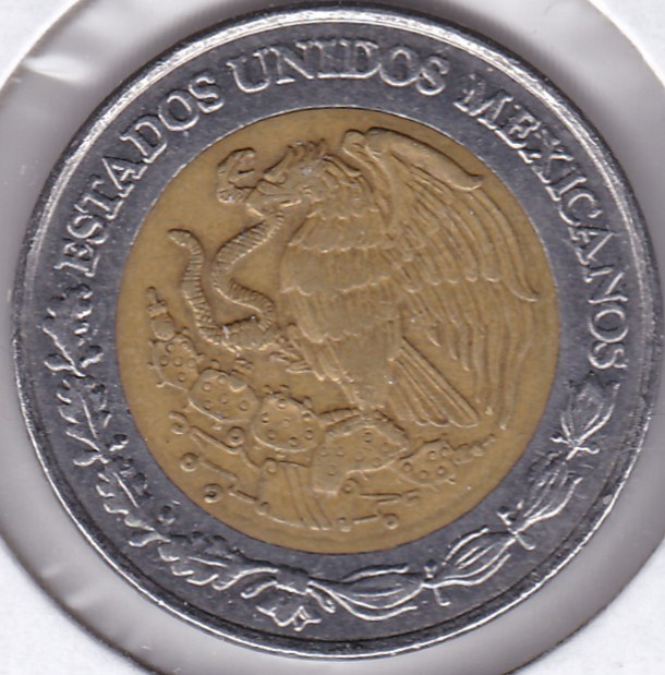 1994 Mexico 5 Peso
