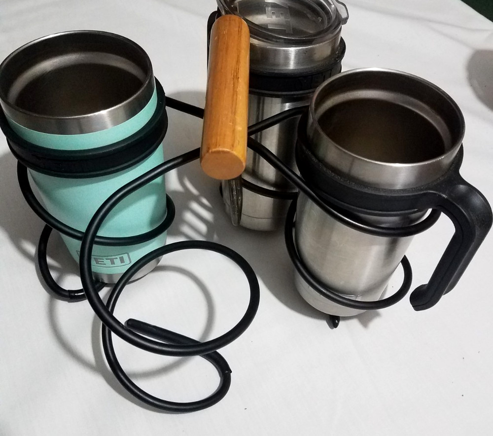 Unique Drink/Wine Bottle 4pk Caddy