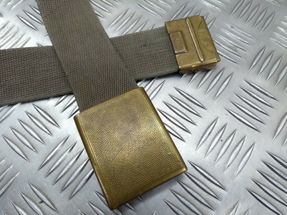 Old Pattern Heavy Duty Green Load Carry German Service Belt