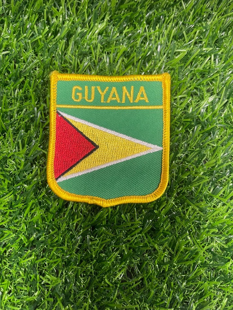 Guyana Heat Press Badge Multicolor