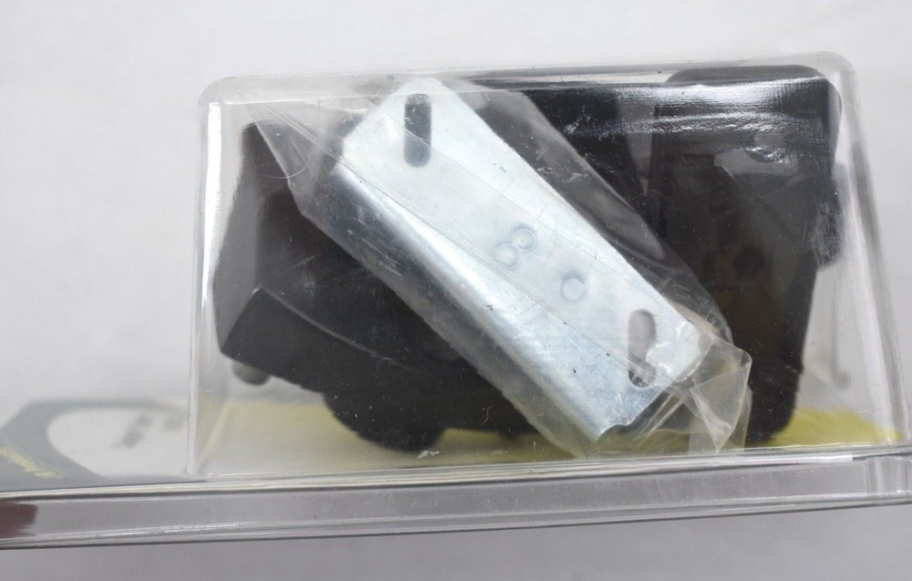 JR Products Black Replacement Locking Camper Door Latch Handle Universal 11675