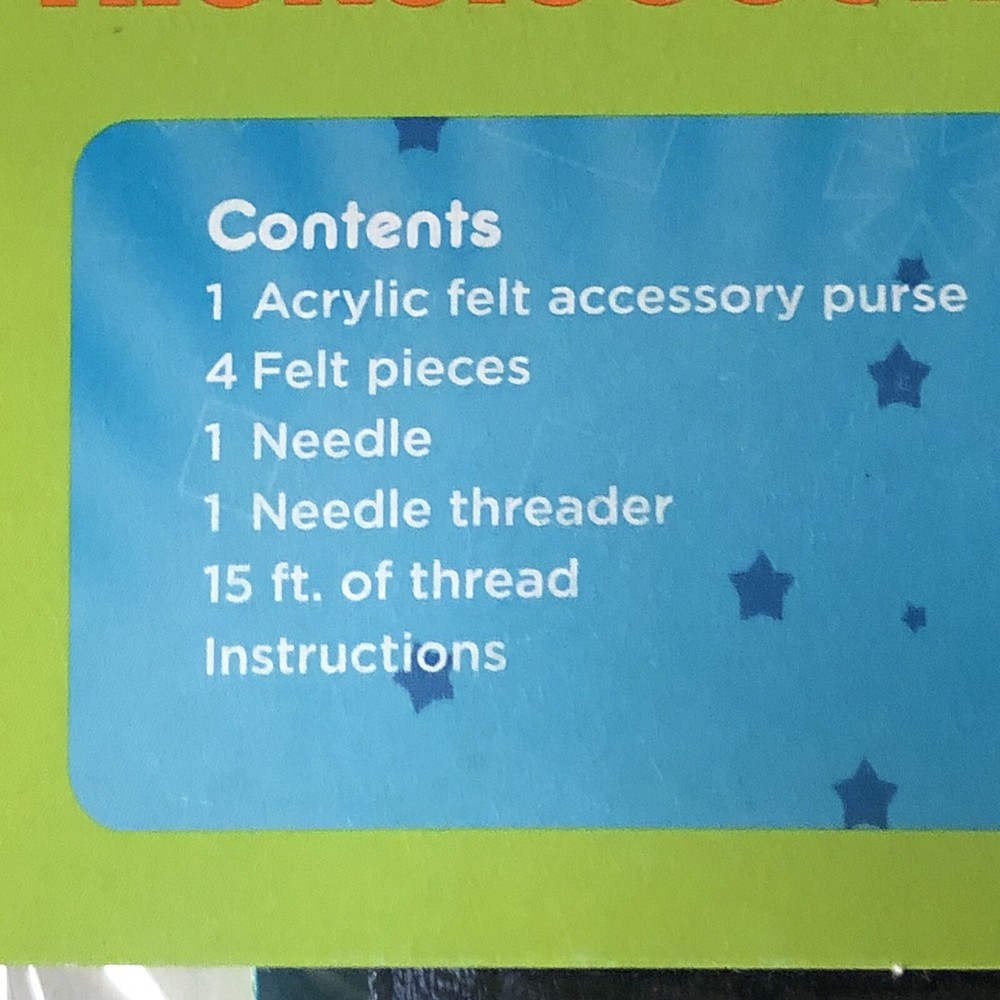 Nickelodeon iCarly Felt Accessory Kit 9 Pcs Age 8+