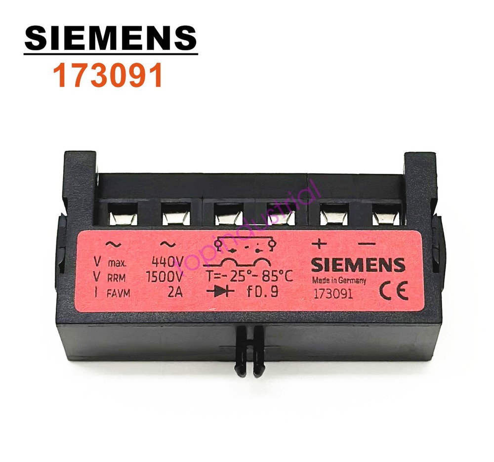 Siemens Motor Brake Rectifier Rectifier Module SIEMENS 173091 1500V 2A