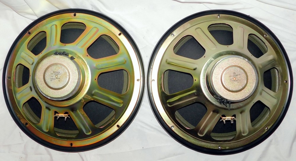 TECHNICS vintage 15" woofers PAIR