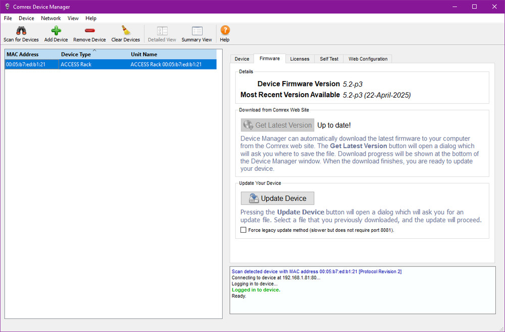 Comrex ACCESS Codec AES Audio Over IP Endpoint AAC Internet AoIP w/ TS License
