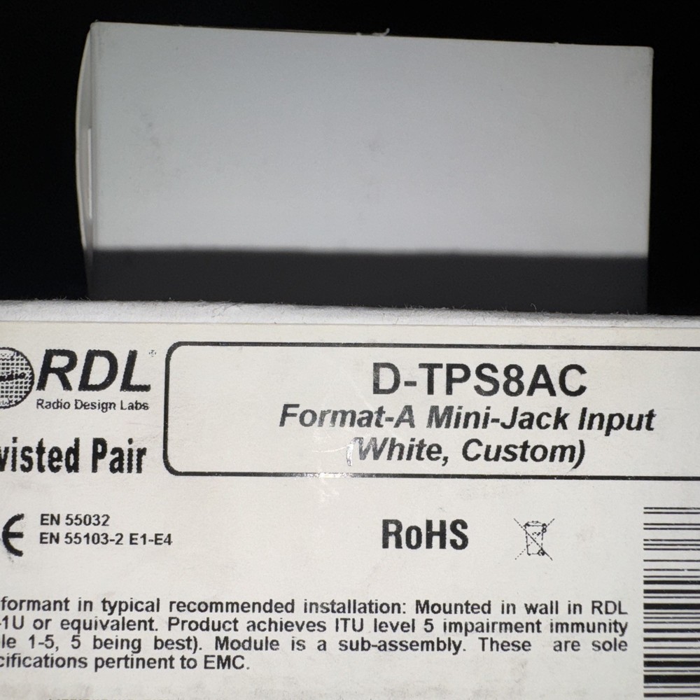 RDL D-TPS3AC Active Three-Pair Sender - Twisted Pair Format