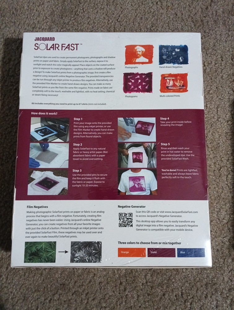 Jacquard Solarfast Starter Kit