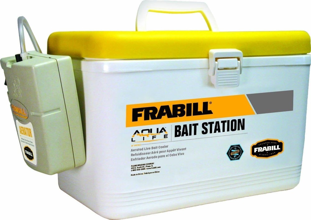 Portable Aerator Bait Container 8-Quart Capacity