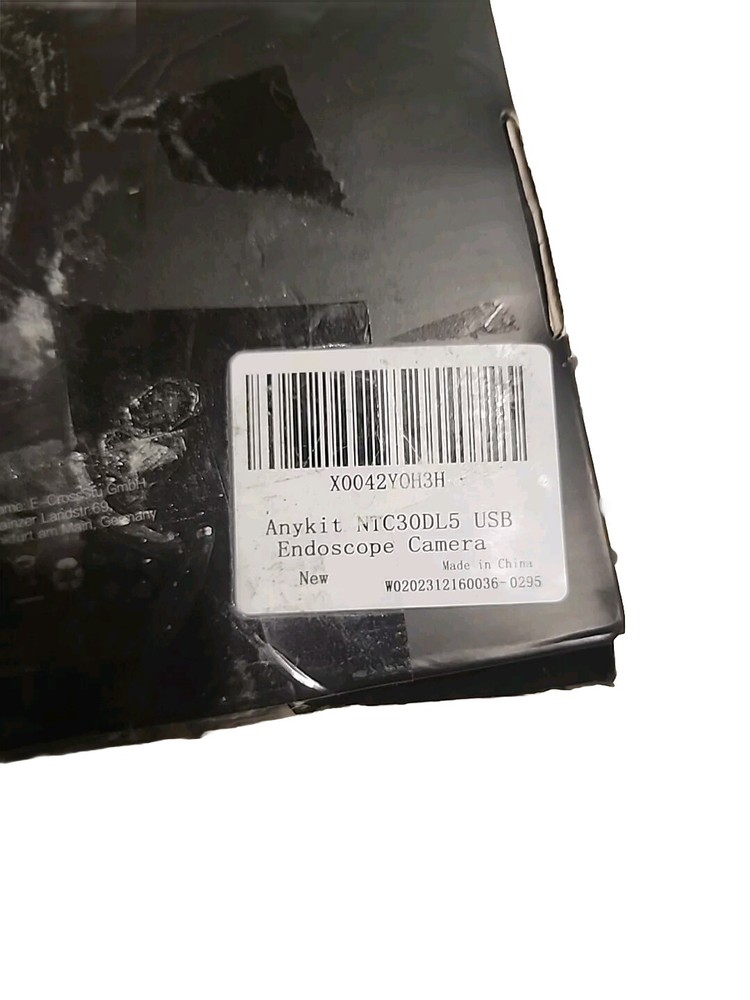 Endoscope Camera with Light, Anykit Borescope 8 Adjustable LED 9.8ft