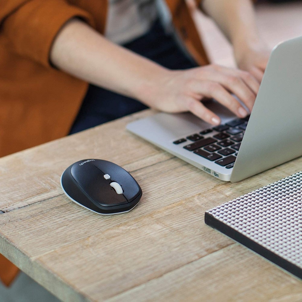 Logitech M535 Bluetooth Mouse Optical Wireless Bluetooth Black 1000 Black