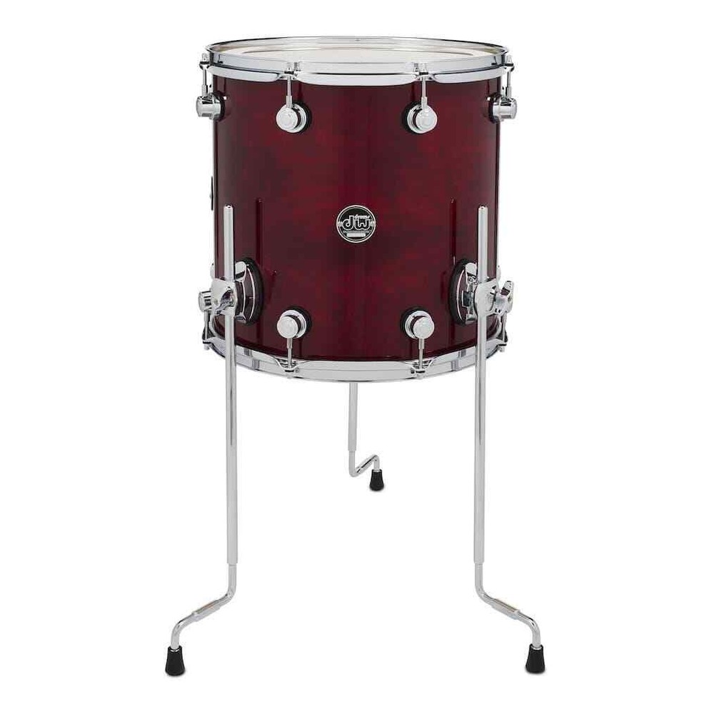 DW Performance Floor Tom 14x14 Cherry Stain