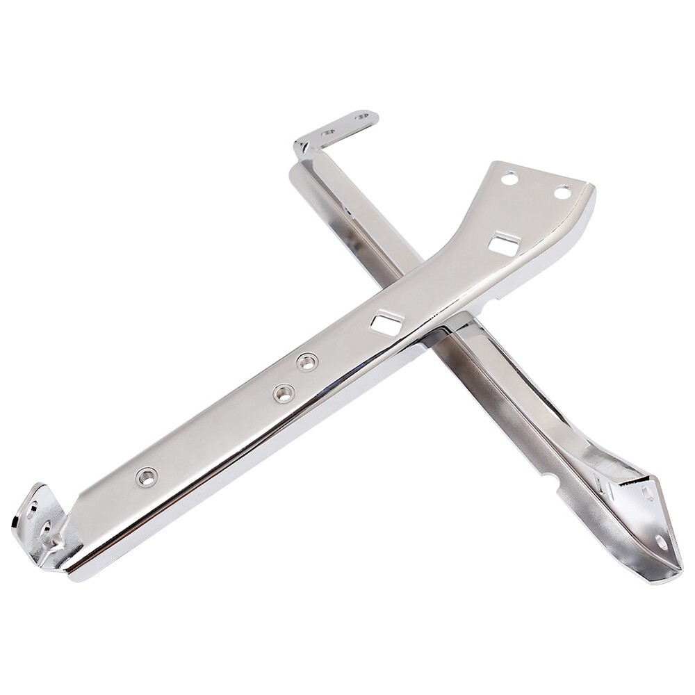 Chrome Saddlebag Rail Support Brackets Fit For Harley Electra Glide 1985-2008