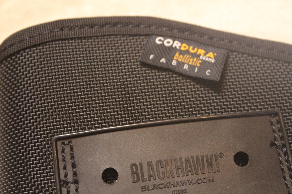 Blackhawk Black Molded Nylon Tactical Single Handcuff Case with Hidden Snaps