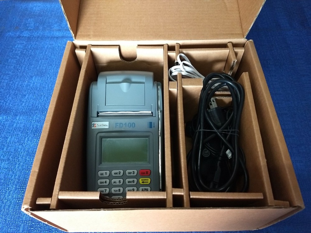 First Data FD100 Credit Card Terminal
