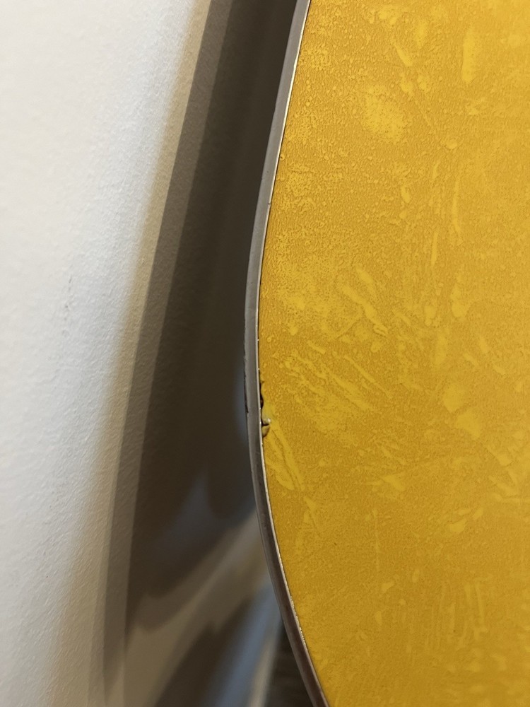 Vintage Yellow Formica Kitchen Table