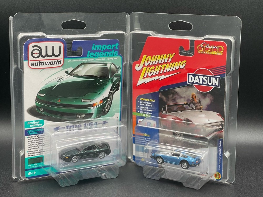 Diamond Protector 10 Johnny Lightning Auto World Diecast Protector Case