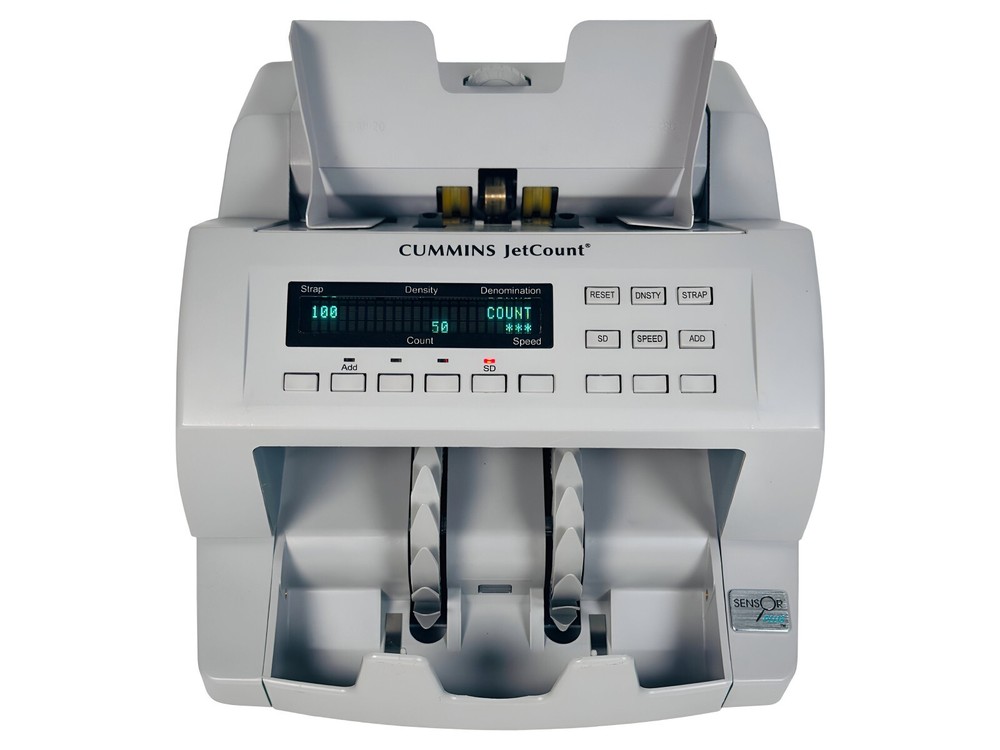 Refurbished - Cummins JetCount 4022 Currency Counter | Reliable Performance