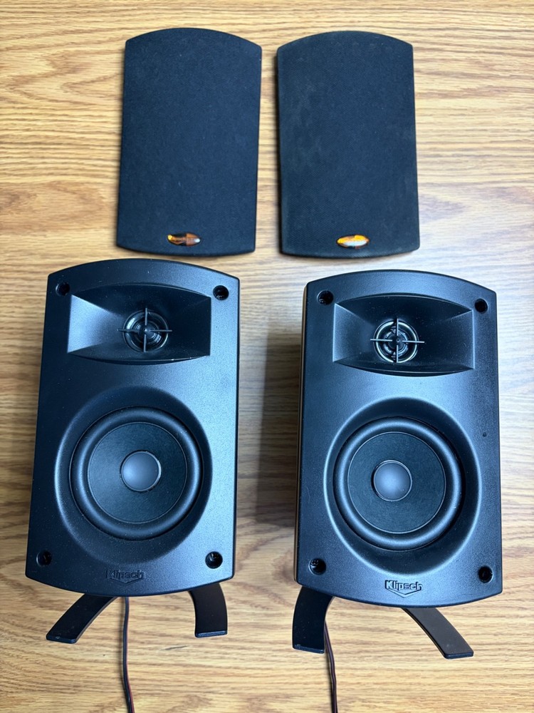 Klipsch ProMedia THX PC Desktop Computer Speakers No Subwoofer Tested ￼