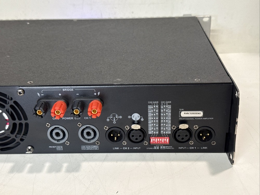 RMS DM60 Professional Power Amplifier