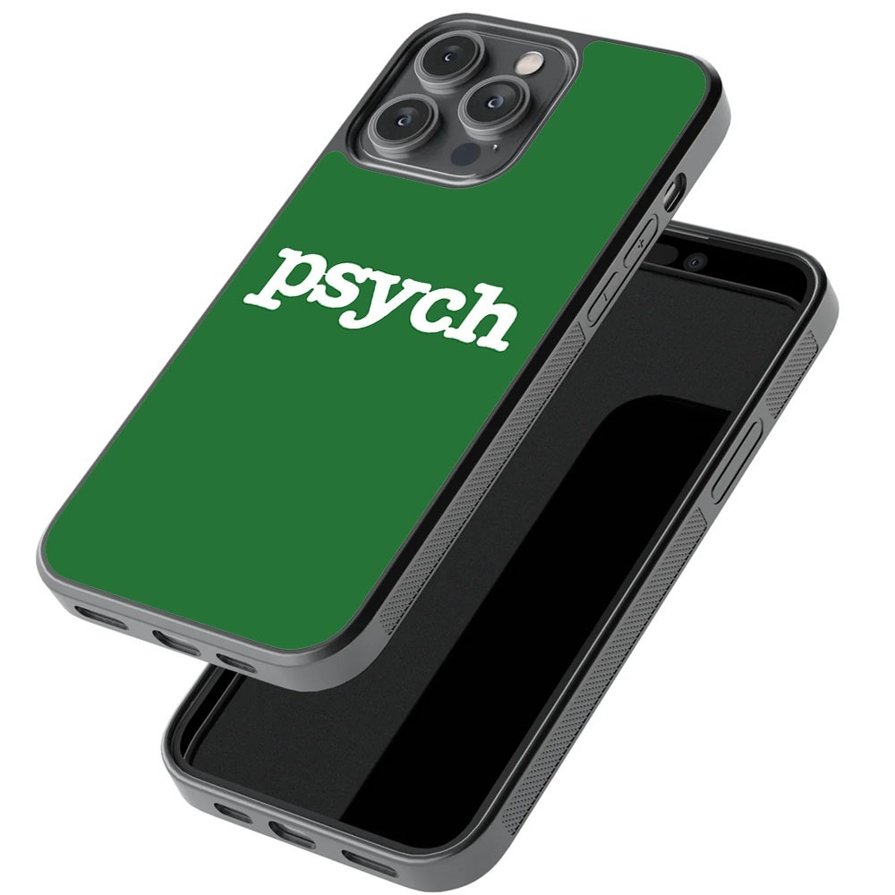 Psych Logo Premium Soft Rubber iPhone Case