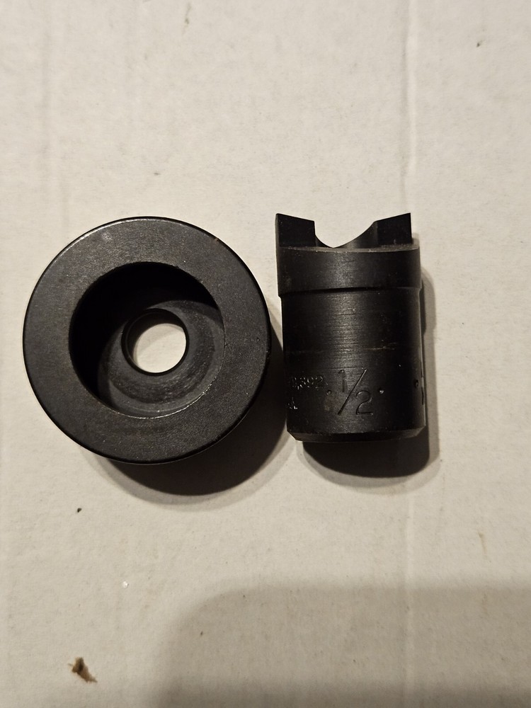 Ideal 1/2" knock out conduit punch