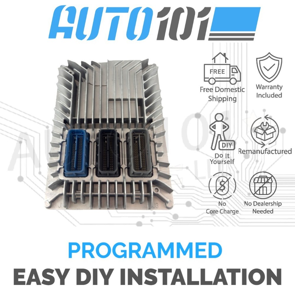 VIN Programmed 2010-2012 Cadillac CTS Engine Computer ECM 12651993 GM