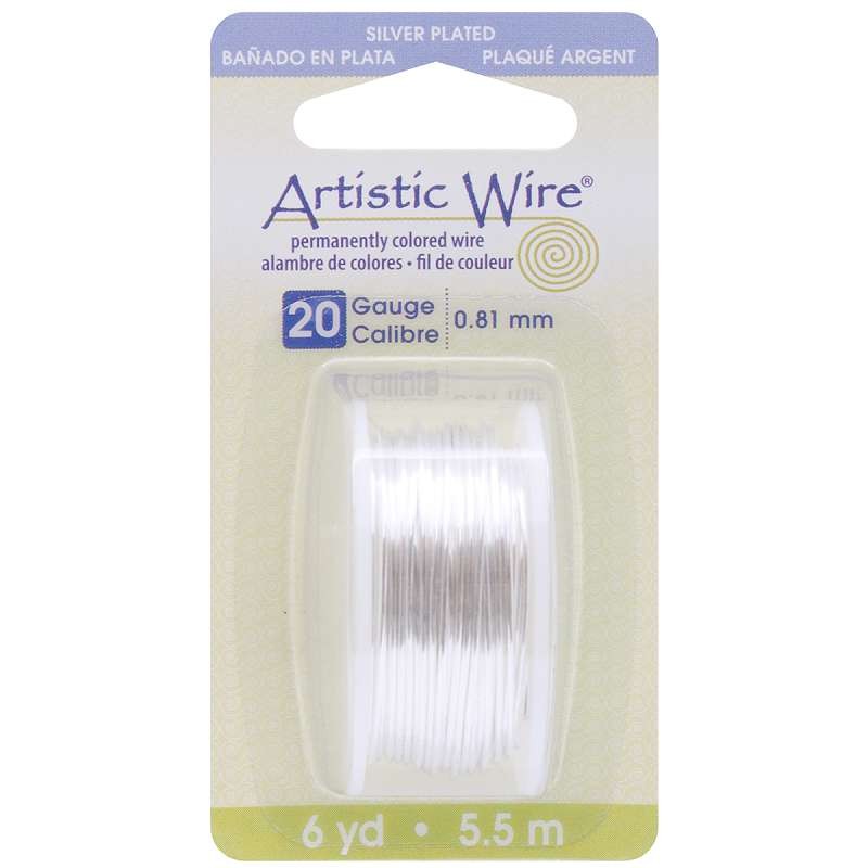 Artistic Wire Silver - 20 Gauge, 6yd
