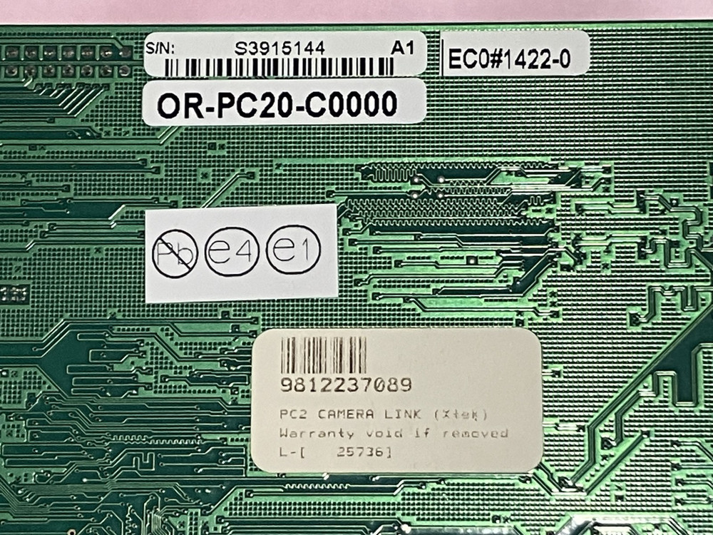 Dalsa OR-PC20-C0000 PC2-CamLink Video Capture Card