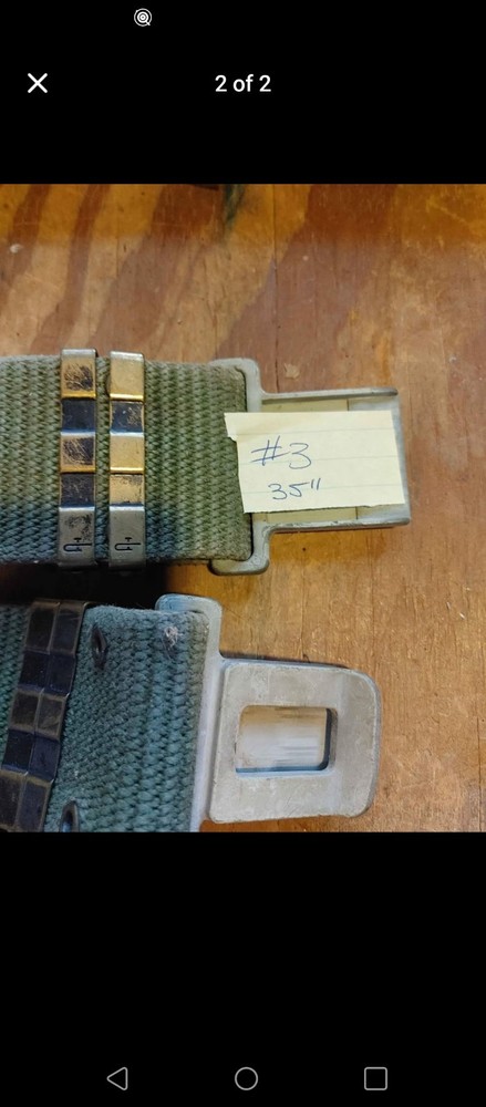 Military Adjustable Belt #3