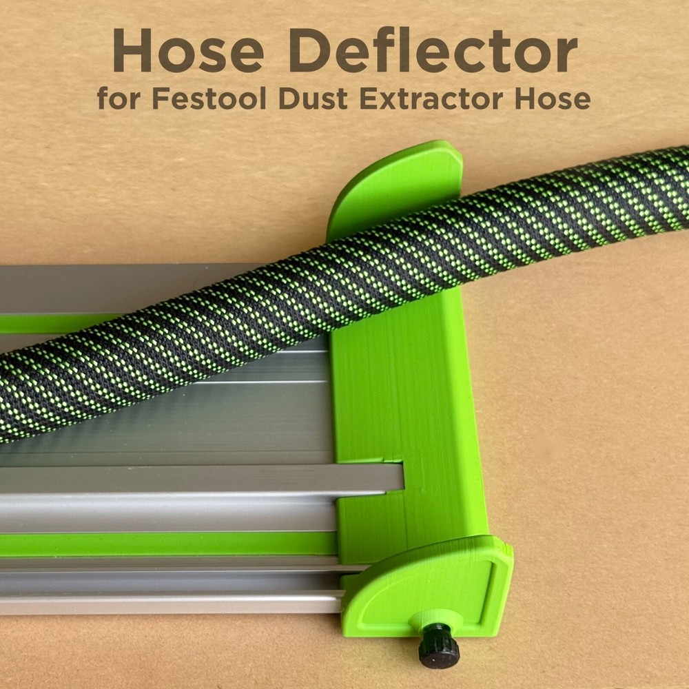 Festool Dust Extractor Hose Deflector for Track Saw Guide Rails