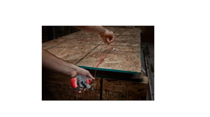 100 Ft. Chalk Reel Kit with Red Chalk