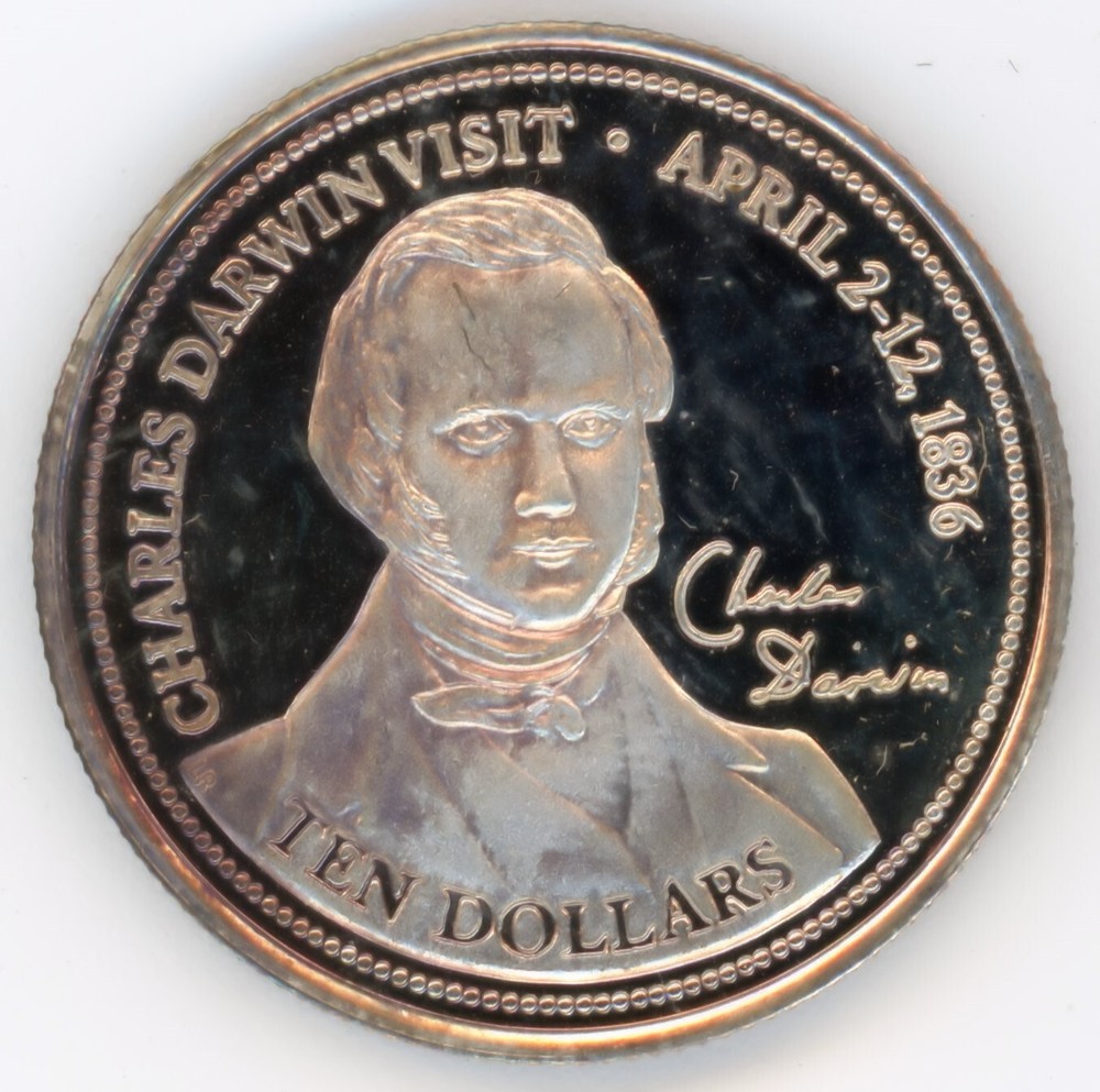 Cocos (Keeling) Islands - 2003 Silver $10 Cameo Proof
