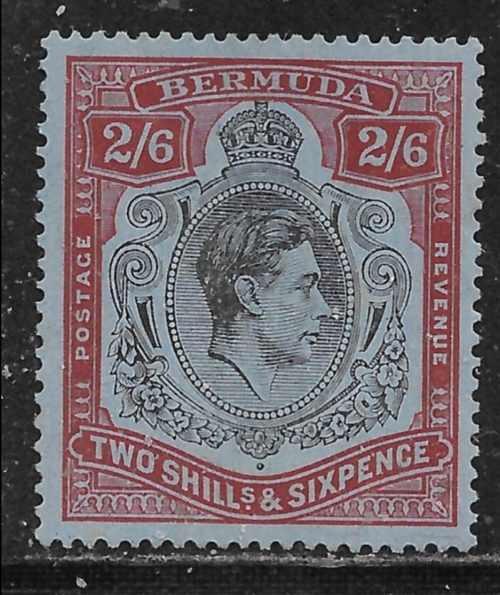 BERMUDA       SG 117             PERF 14      MINT LIGHTLY HINGED