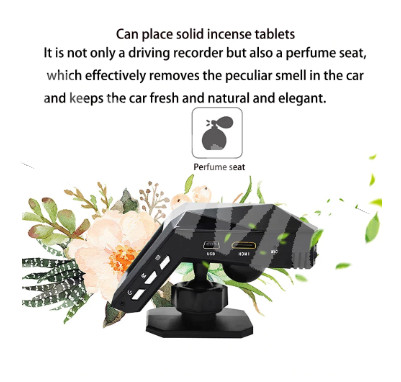 Car DVR Dash Cam Front Camera G-Sensor Recorder 2 in Video Night Vision