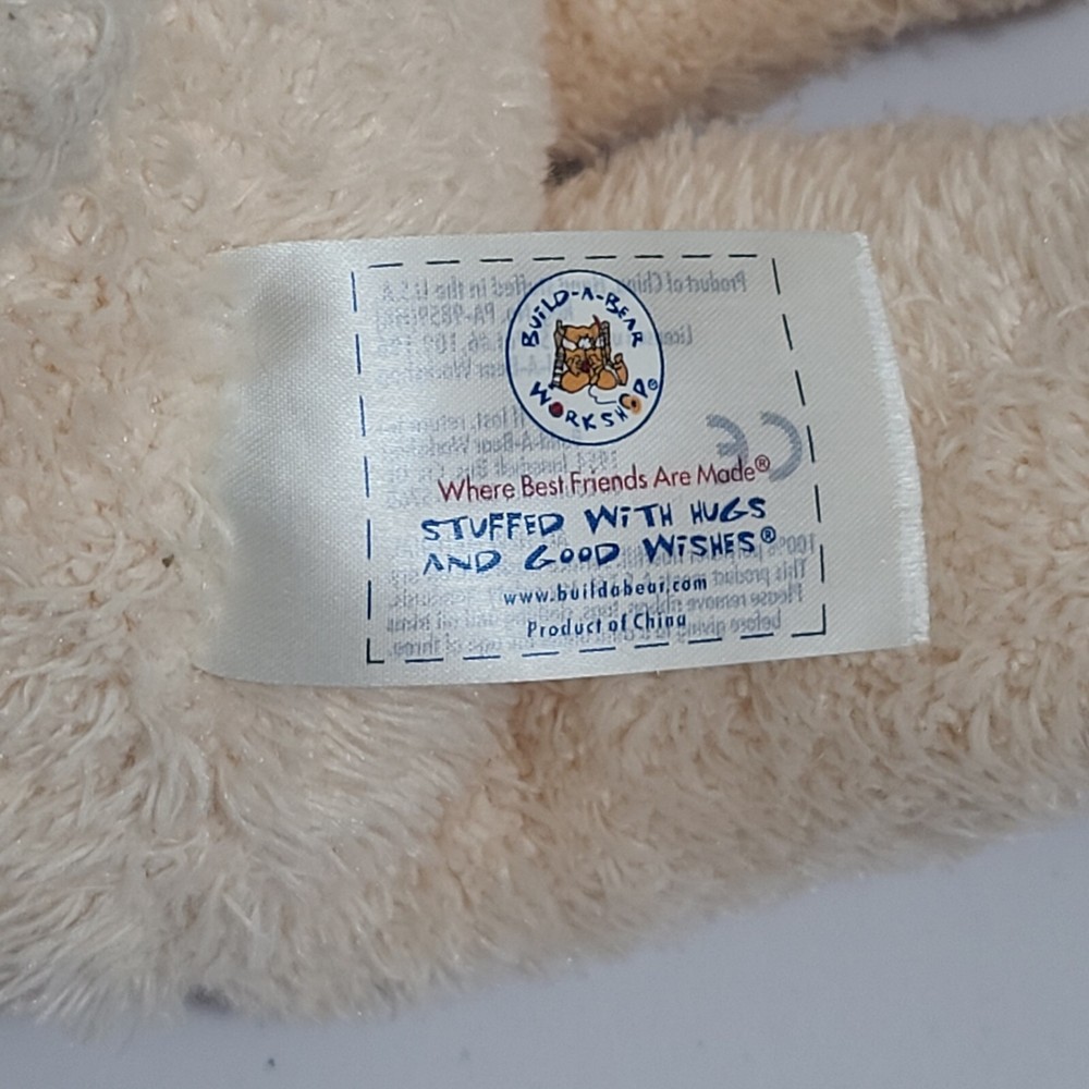 Build A Bear Workshop Plush Teddy Bear Off White Color 16"