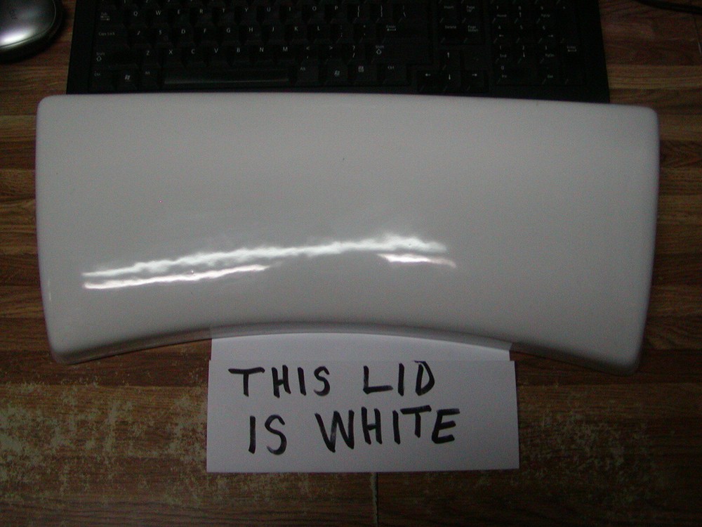 Kohler Rialto 84252 White Toilet Tank Lid for K-3386 & 3804 Tank 4K