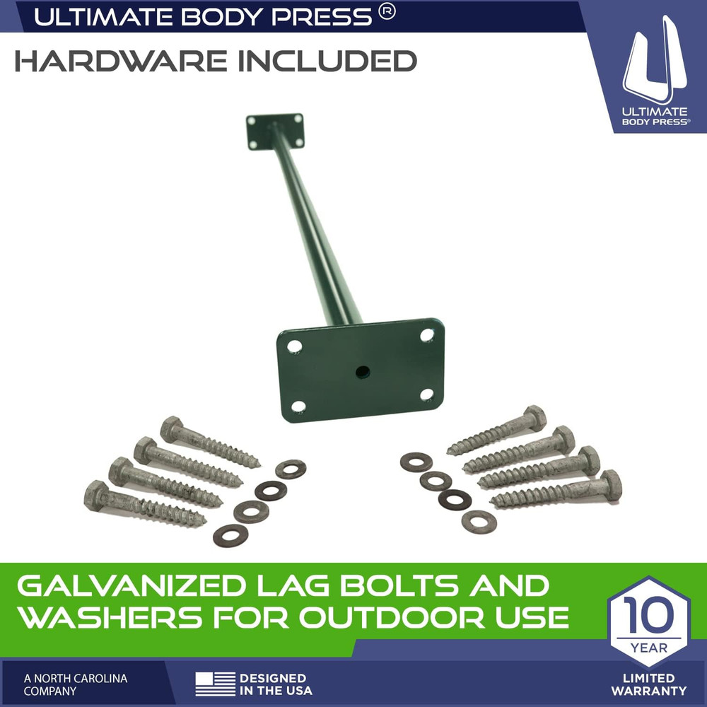 Outdoor Pull Up Bar, Green