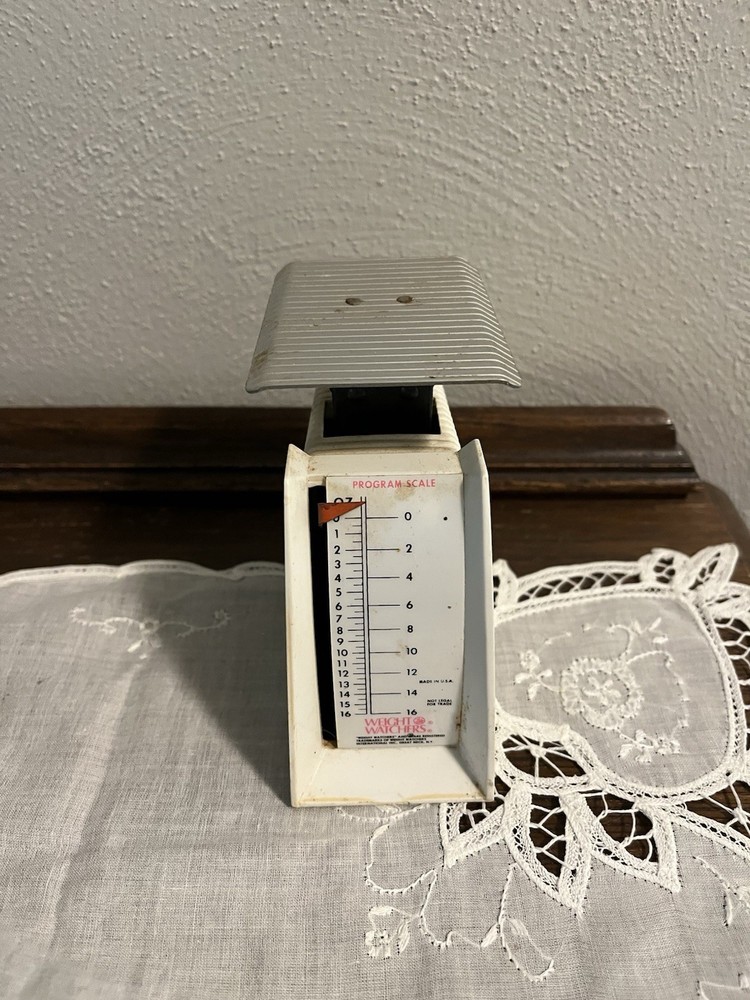 Vintage weight watchers scale