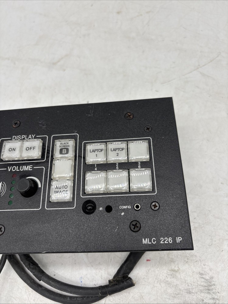 Extron MLC 226 IP MediaLink Controller Enhanced Control Panel