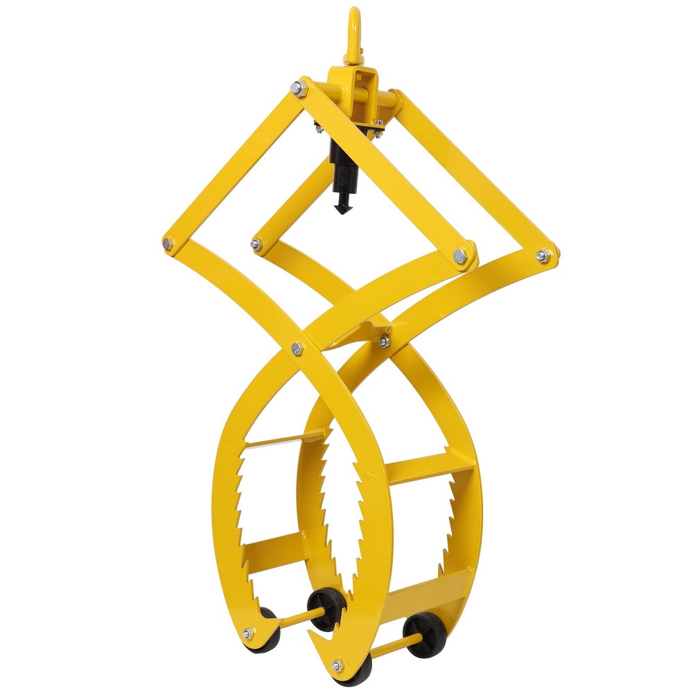 Automatic Grip and Release Log Tongs 360° Swivel, 3300 LBS Load Capacity