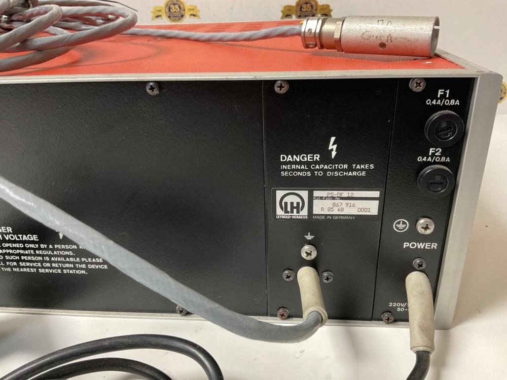 Leybold Heraeus PS-DF 12 Scan and Deflection Unit 867 916 untested