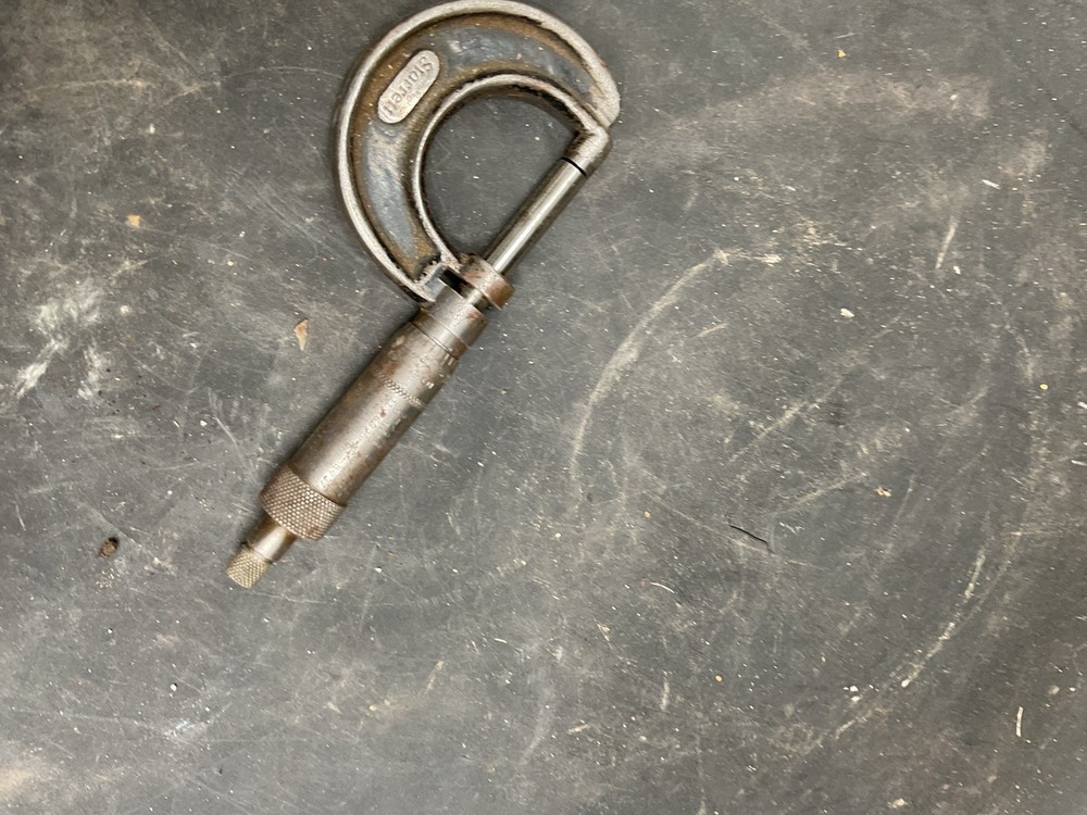 0-1" 496 STARRETT MICROMETER